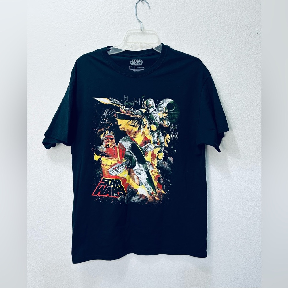Fifth Sun Star Wars Black Graphic Tee